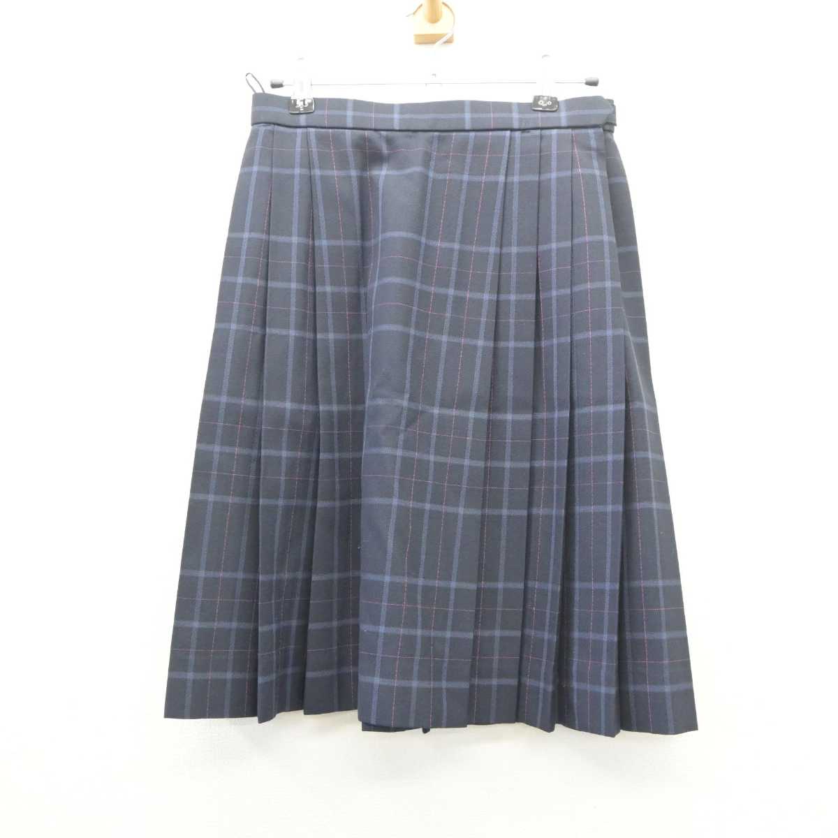 【中古】東京都 日本大学鶴ヶ丘高等学校 女子制服 2点 (シャツ・スカート) sf060975