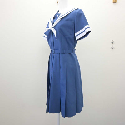 【中古】熊本県 熊本学園大学付属高等学校 女子制服 2点 (ジャンパースカート) sf060982