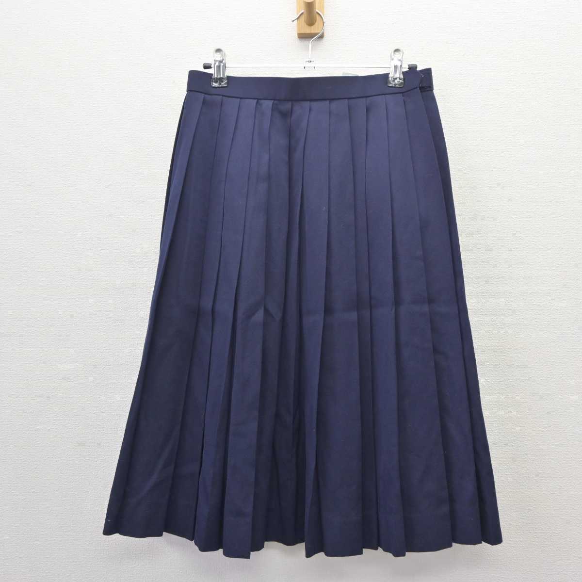 【中古】愛知県 安城高等学校 女子制服 4点 (ニット・セーラー服・スカート) sf060989