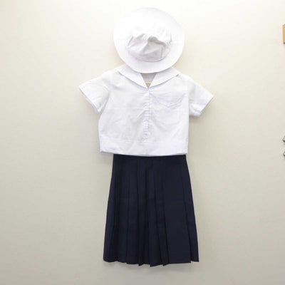 【中古】東京都 東洋英和女学院小学部 女子制服 3点 (セーラー服・スカート) sf060993