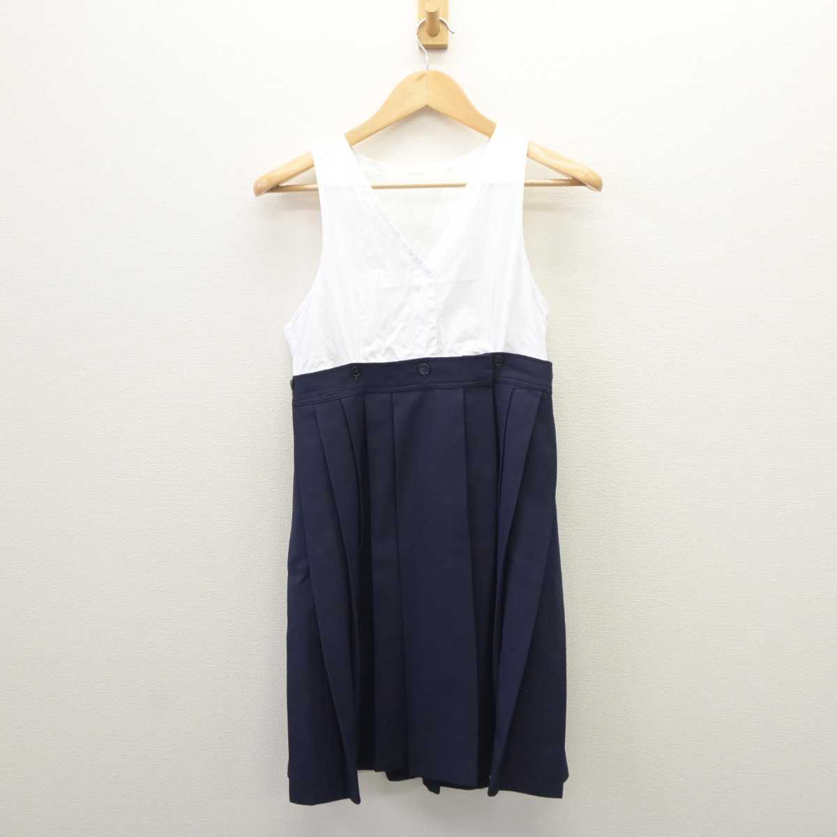 【中古】東京都 東洋英和女学院小学部 女子制服 3点 (セーラー服・スカート) sf060995