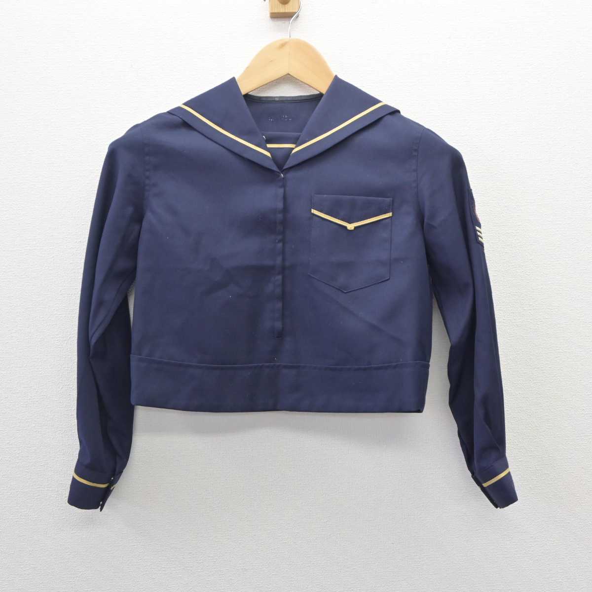 【中古】東京都 東洋英和女学院小学部 女子制服 2点 (セーラー服・スカート) sf060996