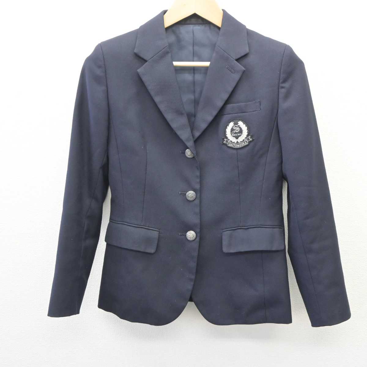 【中古】大阪府 彩都の丘学園 女子制服 3点 (ブレザー・スカート) sf061000