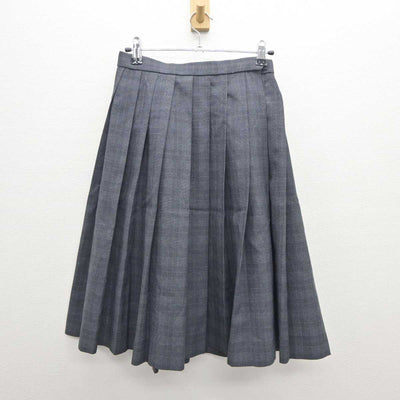 【中古】広島県 広島中等教育学校 女子制服 3点 (シャツ・ニット・スカート) sf061035