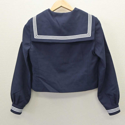 【中古】千葉県 柏第二中学校 女子制服 4点 (セーラー服・ジャンパースカート) sf061049