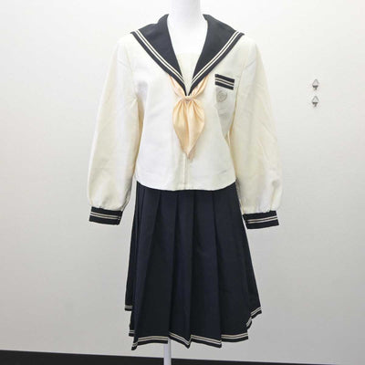 【中古】千葉県 翔凜中学校 女子制服 5点 (ブレザー・セーラー服・スカート) sf061050