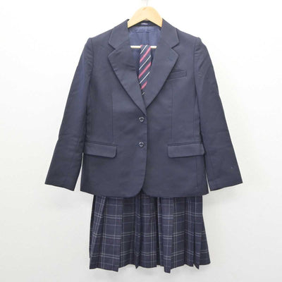 【中古】神奈川県 百合丘高等学校 女子制服 3点 (ブレザー・スカート) sf061051