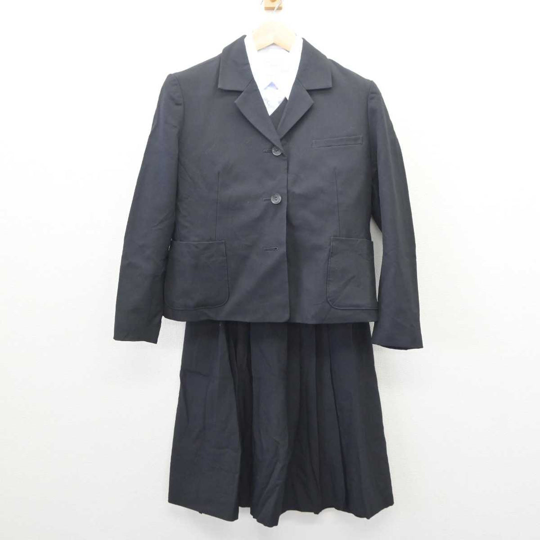 中古】兵庫県 洲本実業高等学校 女子制服 4点 (ブレザー・ベスト・シャツ・スカート) sf061058 | 中古制服通販パレイド