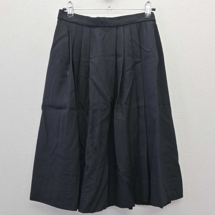 【中古】兵庫県 洲本実業高等学校 女子制服 4点 (ブレザー・ベスト・シャツ・スカート) sf061058