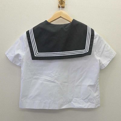 【中古】兵庫県 洲本実業高等学校 女子制服 3点 (セーラー服・スカート) sf061059