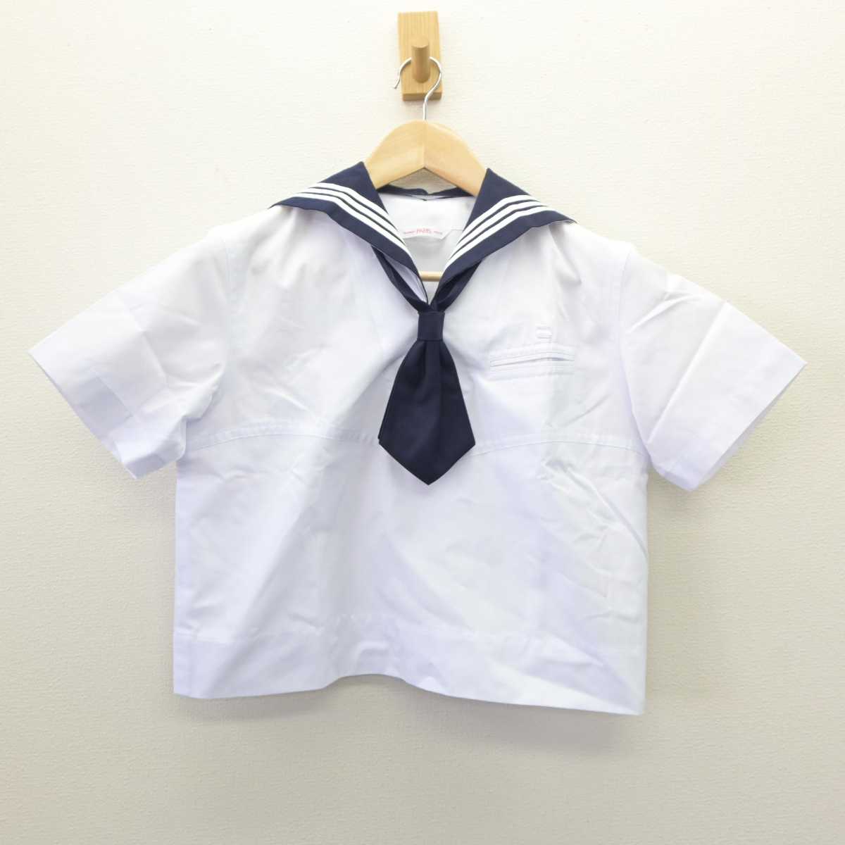 【中古】東京都 十文字高等学校 女子制服 3点 (セーラー服・スカート) sf061065