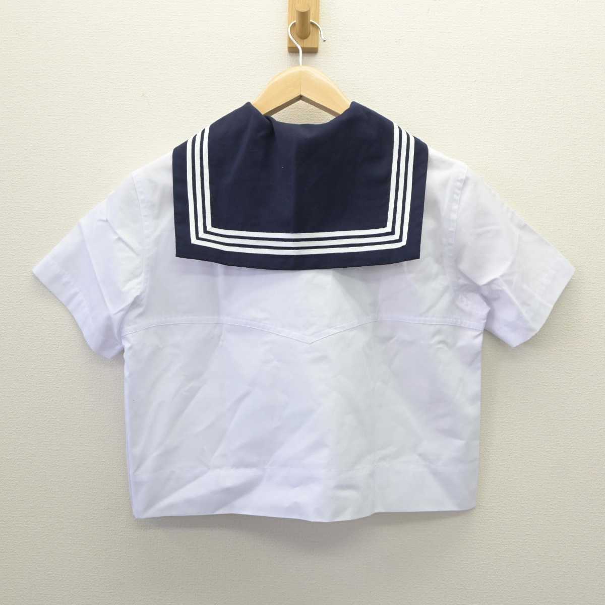 【中古】東京都 十文字高等学校 女子制服 3点 (セーラー服・スカート) sf061065