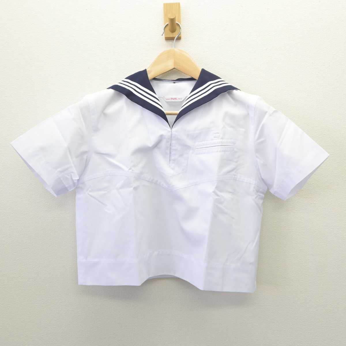 【中古】東京都 十文字高等学校 女子制服 2点 (セーラー服・スカート) sf061066