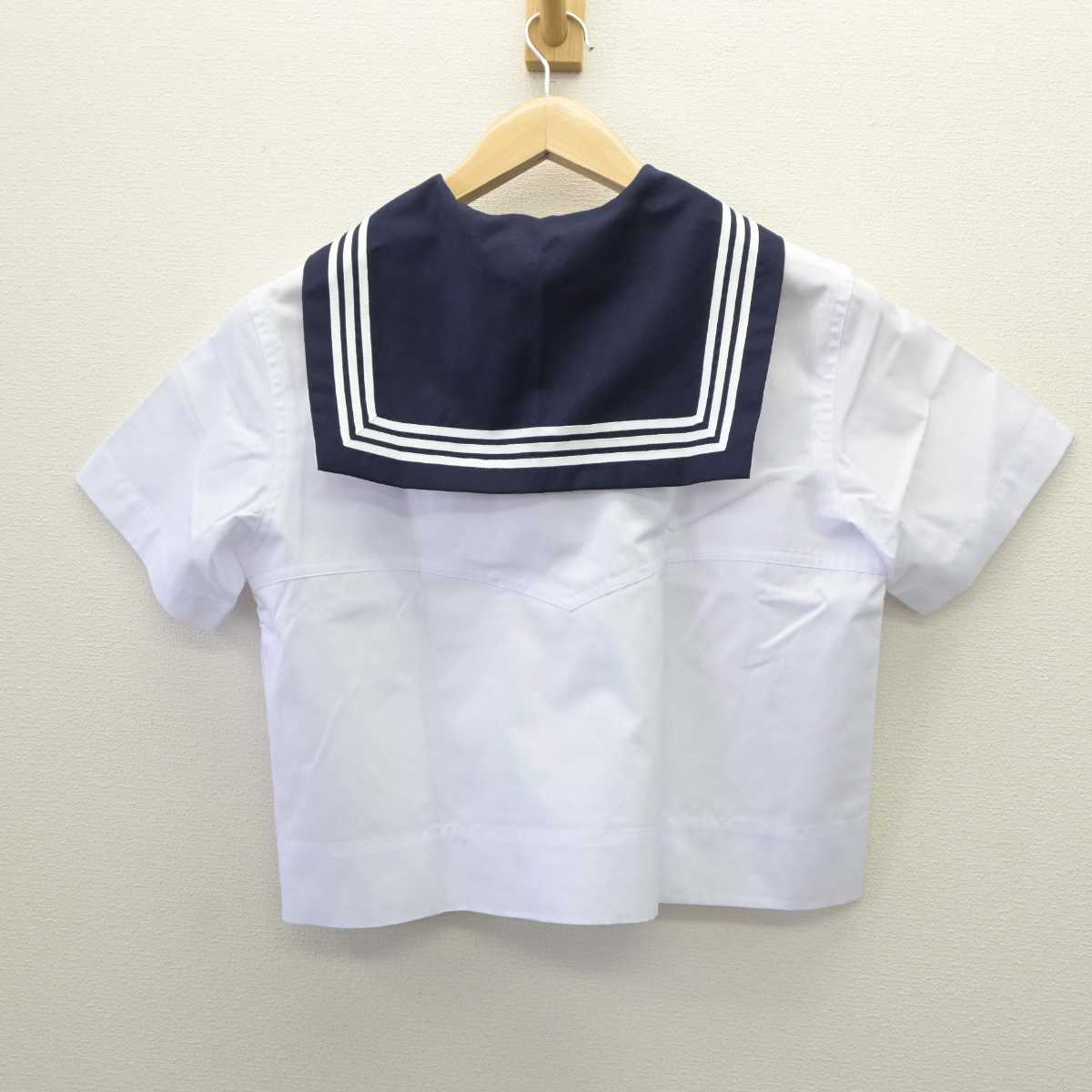 【中古】東京都 十文字高等学校 女子制服 2点 (セーラー服・スカート) sf061066