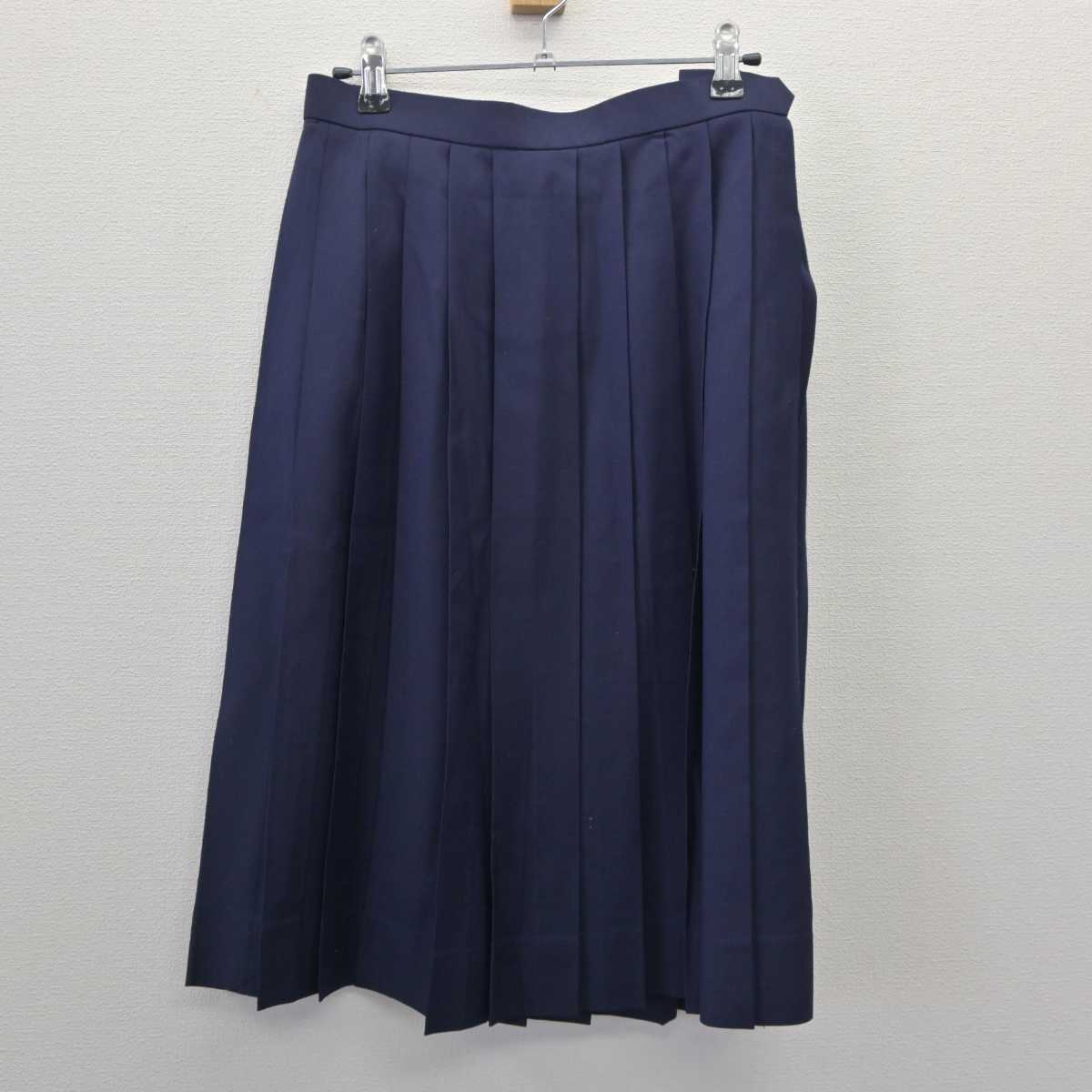 【中古】東京都 十文字高等学校 女子制服 2点 (セーラー服・スカート) sf061066