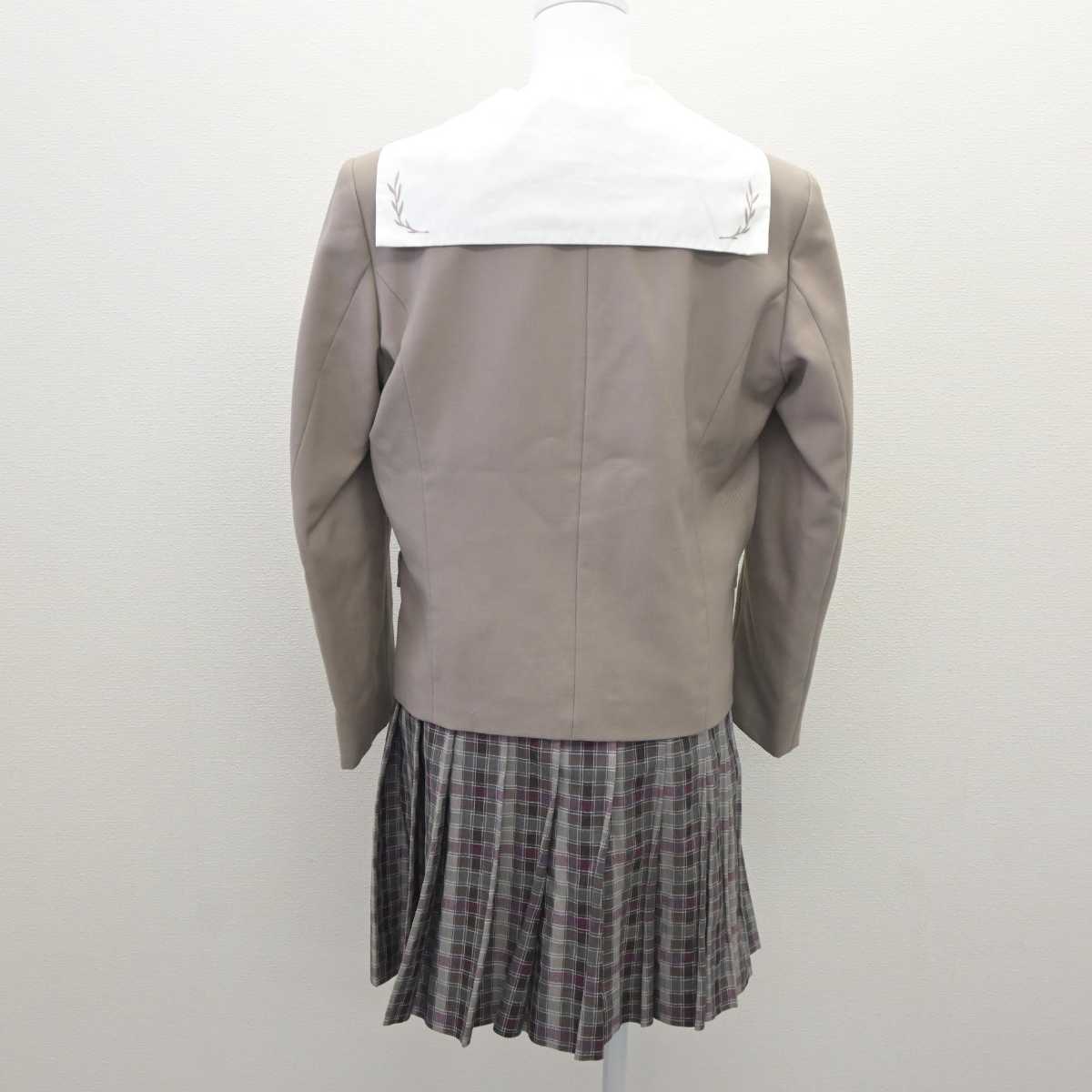 【中古】愛知県 名城大学附属高等学校 女子制服 3点 (ブレザー・セーラー服・スカート) sf061081