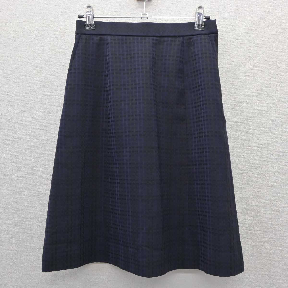 【中古】 事務服 女子制服 3点 (ジャケット・シャツ・スカート) sf061087