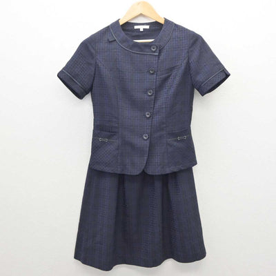 【中古】 事務服 女子制服 2点 (ジャケット・スカート) sf061088