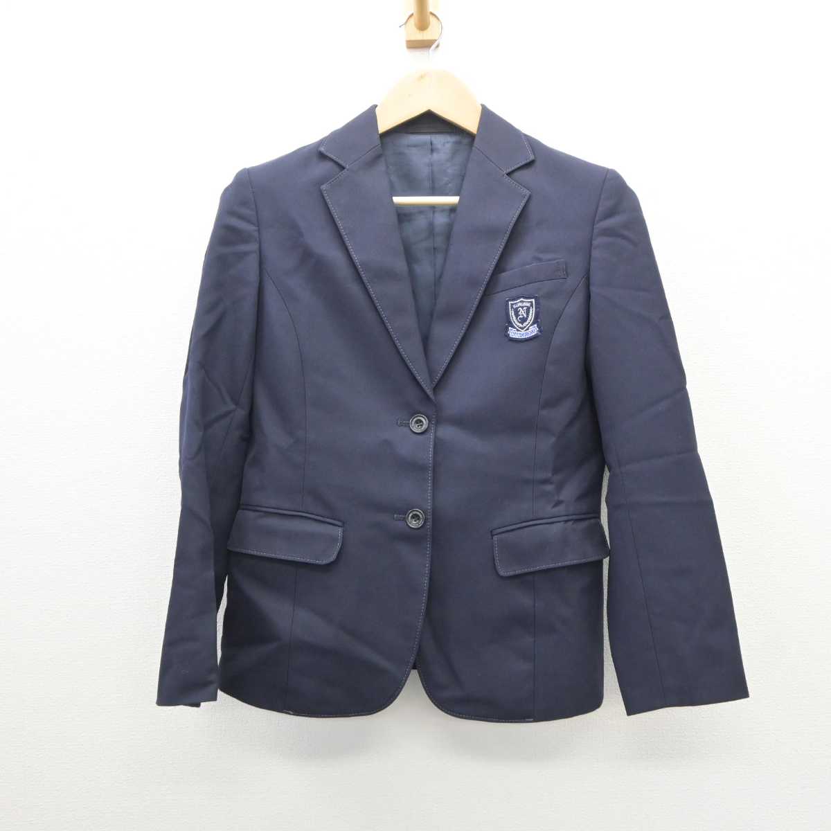 【中古】福岡県 南筑高等学校 女子制服 4点 (ブレザー・シャツ・スカート) sf061090