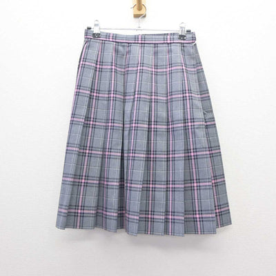 【中古】 クラーク記念国際高等学校 女子制服 4点 (ブレザー・ニット・スカート) sf061095