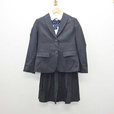 【中古】東京都 三田国際学園高等学校 女子制服 4点 (ブレザー・シャツ・スカート) sf061100