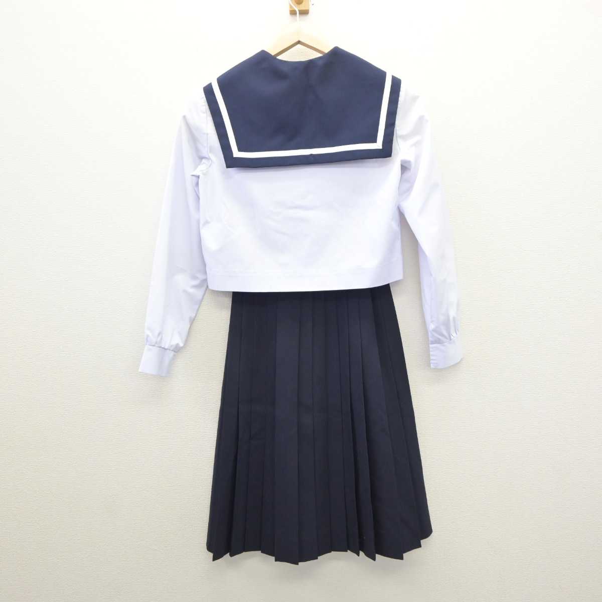 【中古】愛知県 刈谷高等学校 女子制服 3点 (セーラー服・スカート) sf061107