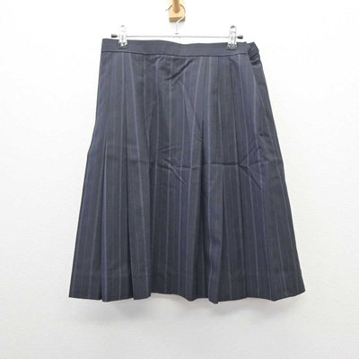 【中古】埼玉県 久喜高等学校 女子制服 2点 (ニットベスト・スカート) sf061109