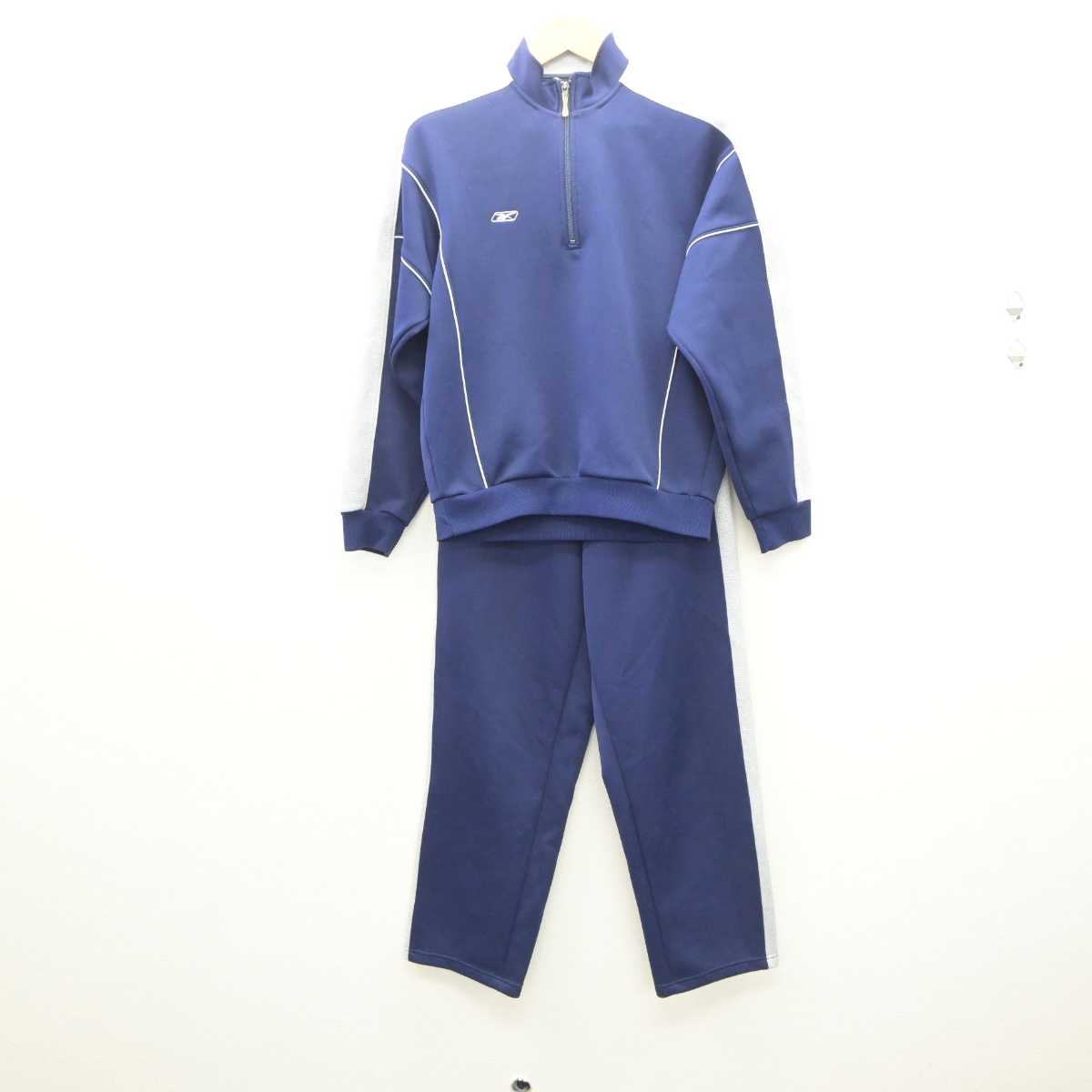 【中古】京都府 伏見中学校 女子制服 3点 (ジャージ 上・ジャージ 下) sf061113