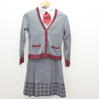 【中古】神奈川県 北鎌倉女子学園高等学校 女子制服 5点 (ブレザー・ニット・シャツ・スカート) sf061130