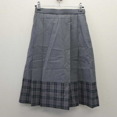 【中古】神奈川県 北鎌倉女子学園高等学校 女子制服 2点 (シャツ・スカート) sf061131