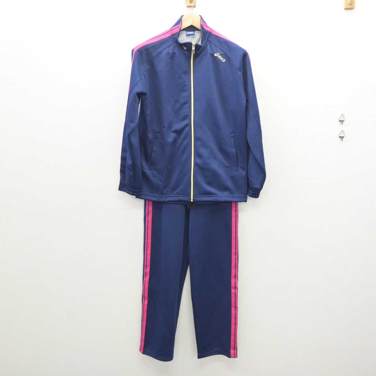 【中古】神奈川県 北鎌倉女子学園高等学校 女子制服 2点 (ジャージ 上・ジャージ 下) sf061133