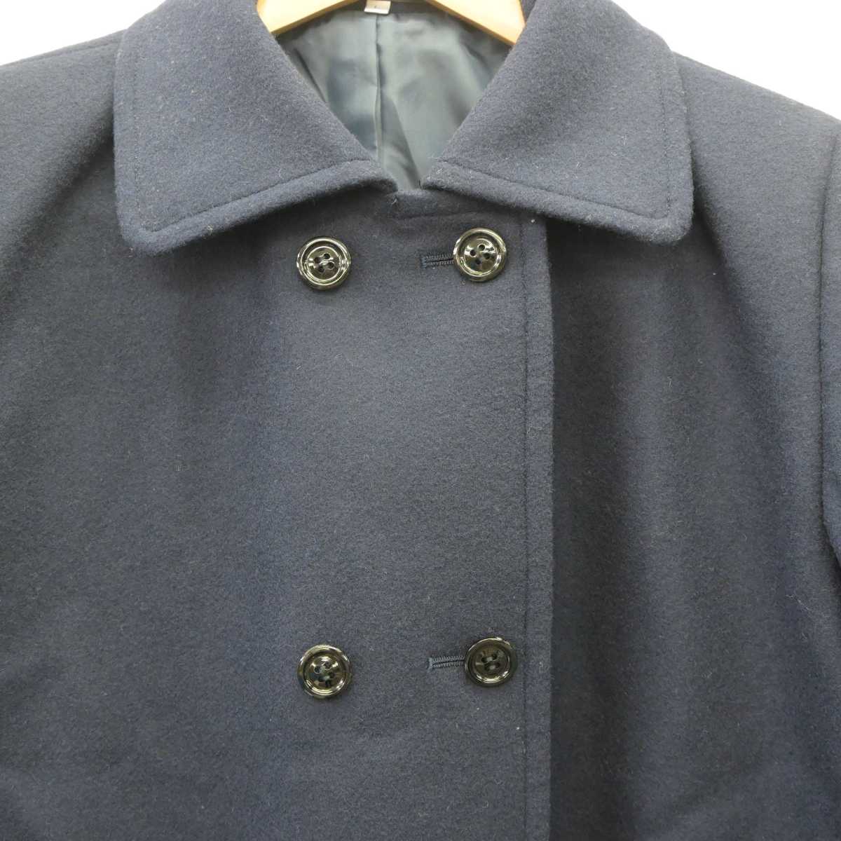 【中古】佐賀県 佐賀清和中学校 女子制服 1点 (コート) sf061135