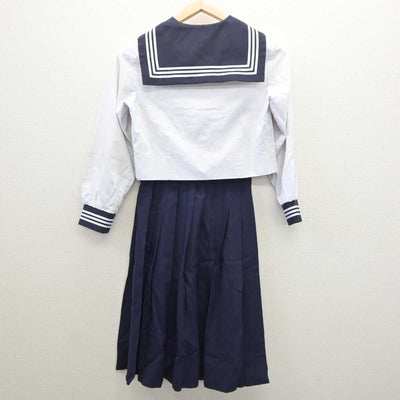 【中古】広島県 海田高等学校 女子制服 3点 (セーラー服・スカート) sf061141