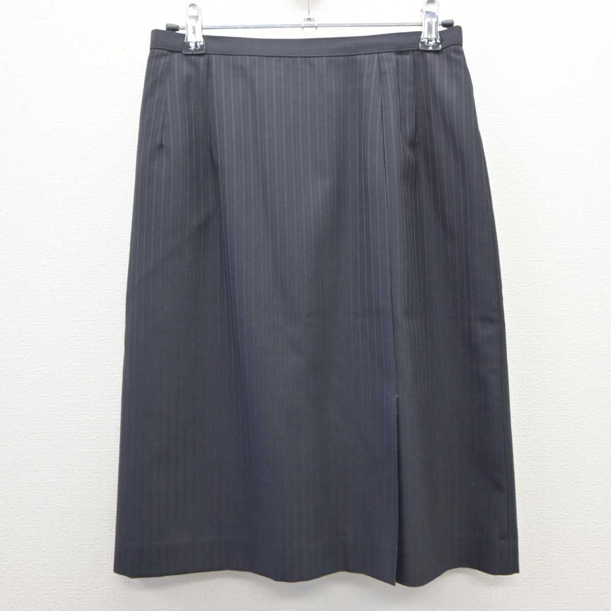 【中古】 事務服 女子制服 2点 (ベスト・スカート) sf061159