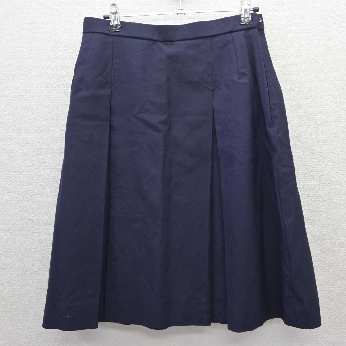 【中古】千葉県 千葉商業高等学校 女子制服 4点 (ブレザー・ベスト・スカート) sf061161