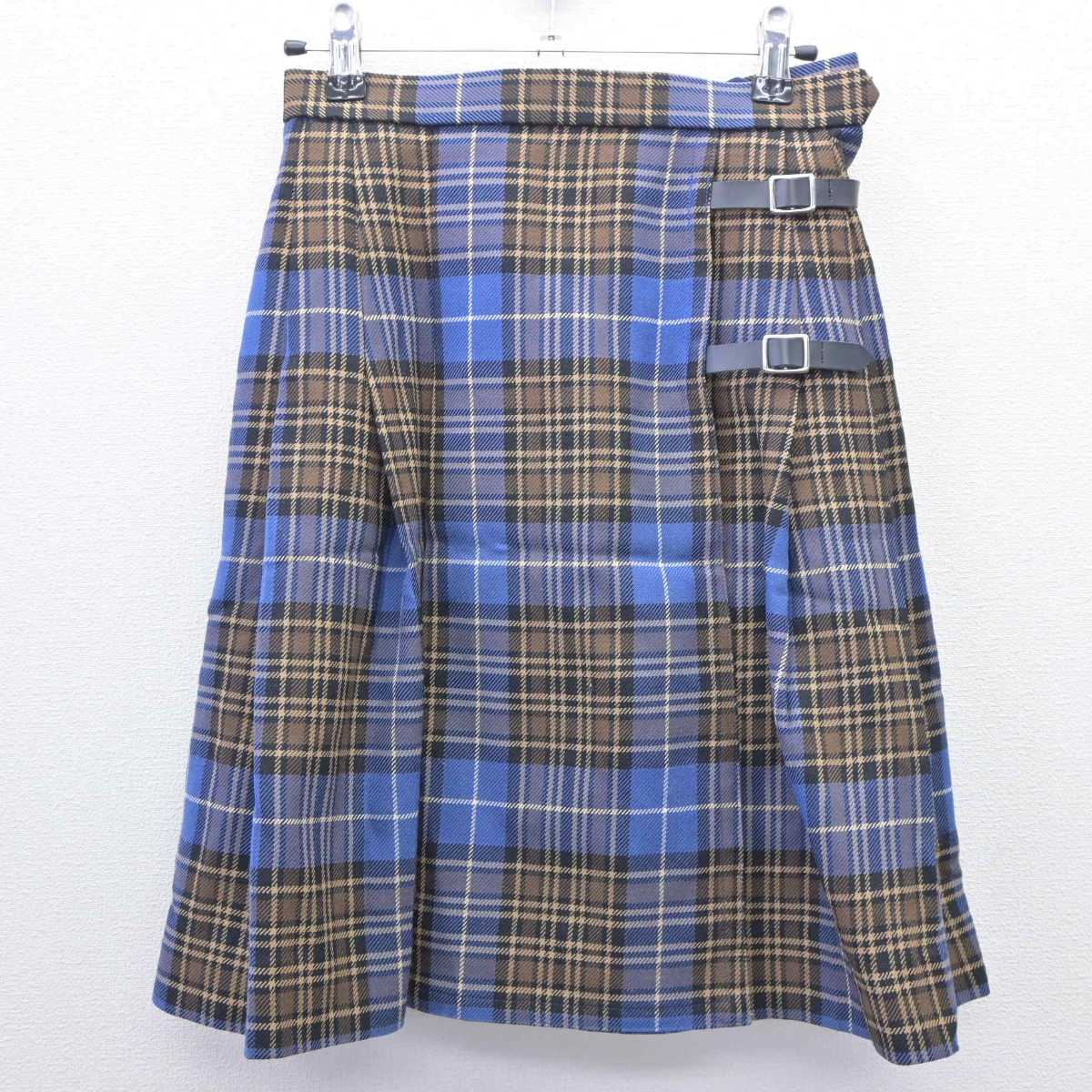 【中古】岡山県 岡山学芸館高等学校 女子制服 5点 (ブレザー・シャツ・スカート) sf061167