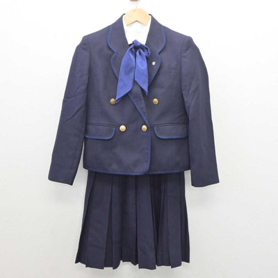 【中古】埼玉県 新座総合技術高等学校 女子制服 6点 (ブレザー・ニット・シャツ・スカート) sf061172