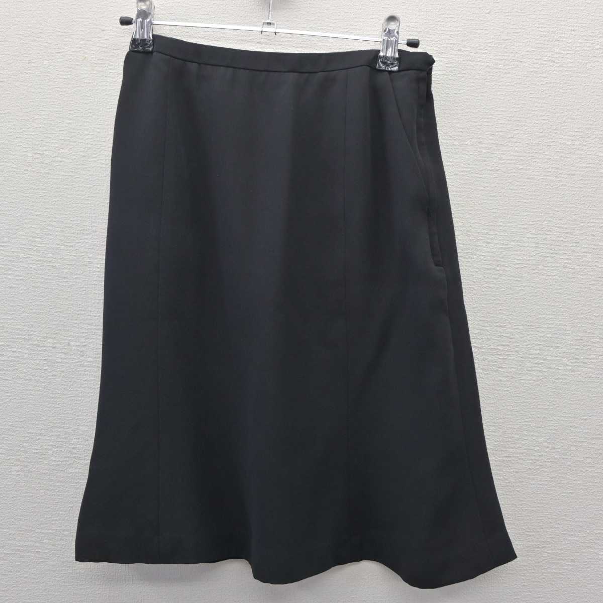 【中古】 事務服 女子制服 2点 (ベスト・スカート) sf061177