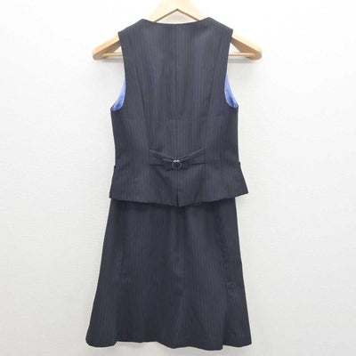 【中古】 事務服 女子制服 2点 (ベスト・スカート) sf061178