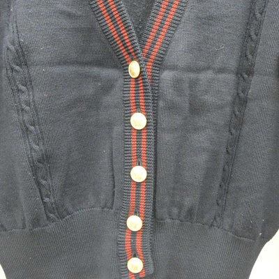 【中古】愛知県 南山学園 聖霊中学・高等学校 女子制服 2点 (ニット・シャツ) sf061182