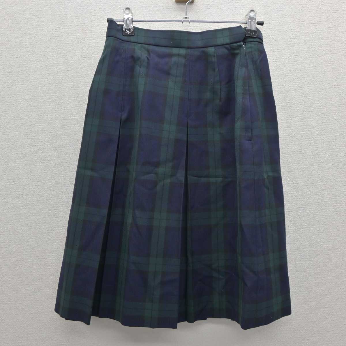 【中古】熊本県 東稜高等学校 女子制服 5点 (ブレザー・ベスト・シャツ・スカート) sf061189