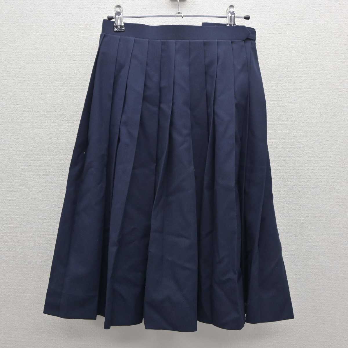 【中古】埼玉県 指扇中学校 女子制服 3点 (ブレザー・ベスト・スカート) sf061192