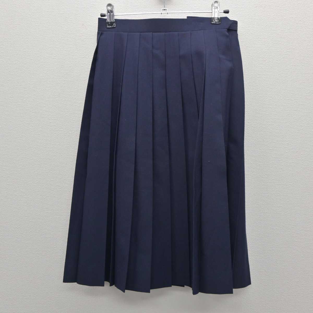 【中古】埼玉県 指扇中学校 女子制服 2点 (ベスト・スカート) sf061193