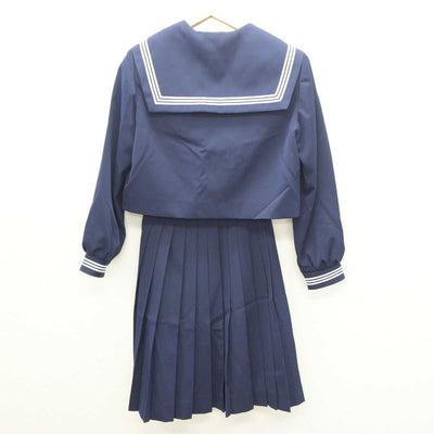 【中古】岐阜県 池田中学校 女子制服 3点 (セーラー服・スカート) sf061203