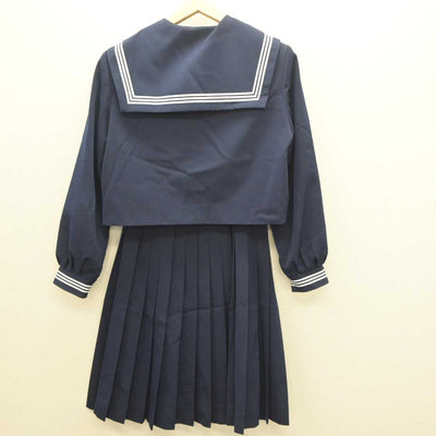 【中古】岐阜県 池田中学校 女子制服 2点 (セーラー服・スカート) sf061204