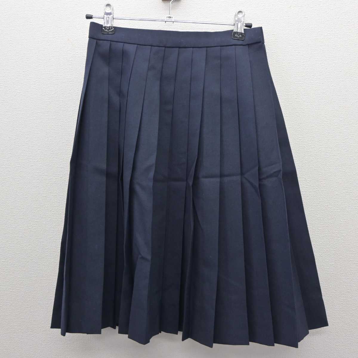 【中古】岐阜県 池田中学校 女子制服 4点 (セーラー服・セーラー服・スカート) sf061205