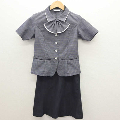 【中古】 事務服 女子制服 3点 (シャツ・スカート) sf061212