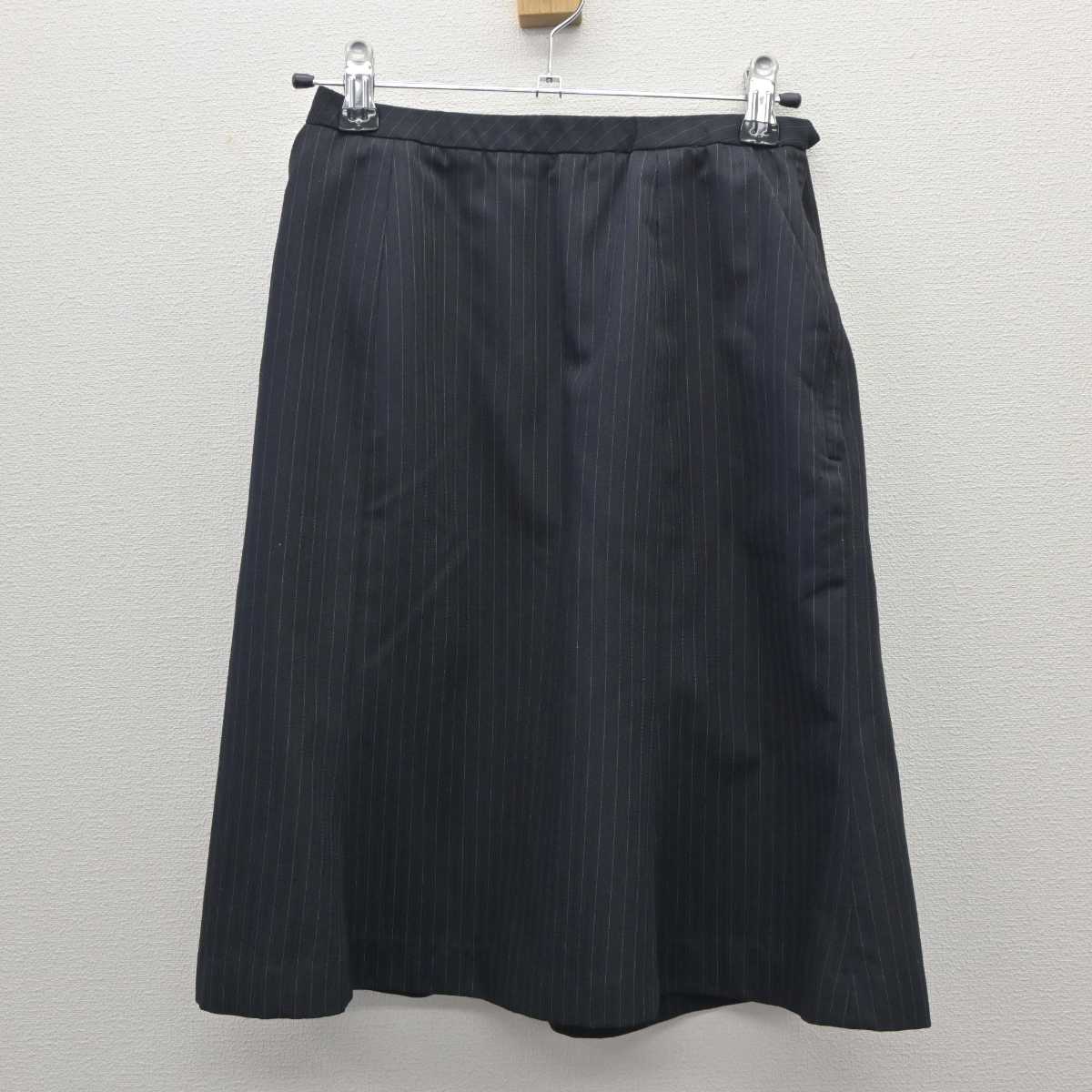 【中古】 事務服 女子制服 3点 (シャツ・スカート) sf061212