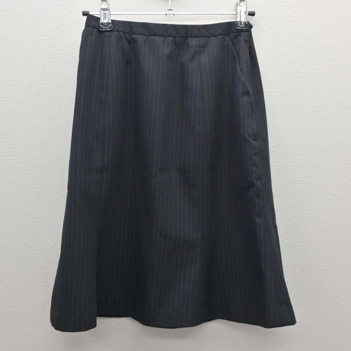 【中古】 事務服 女子制服 3点 (シャツ・スカート) sf061213