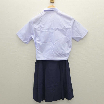 【中古】岡山県 妹尾中学校 女子制服 2点 (シャツ・スカート) sf061229